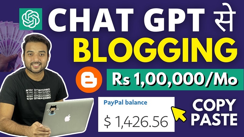 How to Start Online Earning from Blogging + ChatGPT