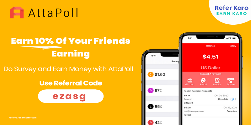 New Earning App AttaPoll - Paid Surveys 