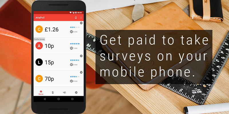 New Earning App AttaPoll - Paid Surveys 